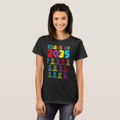 T-shirt Classe De 2035 Augmenter Avec Moi Checklist Kinder (Devant entier)