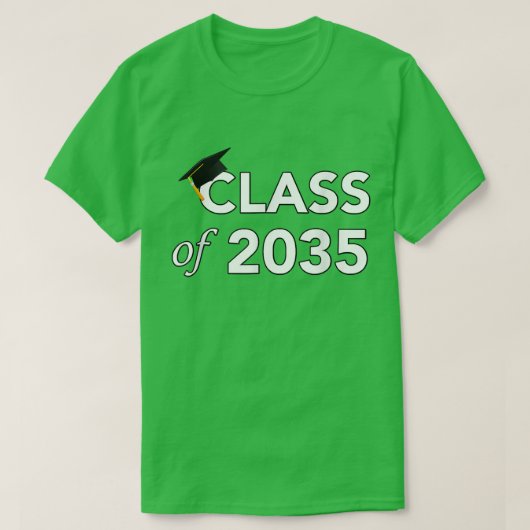 T-shirt Classe De 2035 Croissance Avec Moi Maternelle À Gr (Design devant)