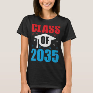 T-shirt Classe de 2035 Grow With Me Premier jour de l'Arg 