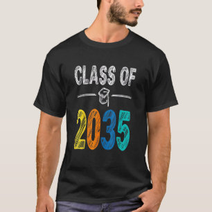 T-shirt Classe de 2035 Grow With Me Premier jour de l'Arg