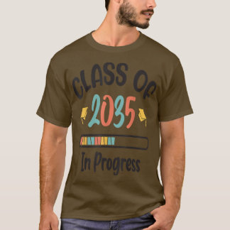 T-shirt Classe de 2035 Grow With Me Premier jour de l'Arg 