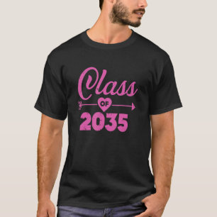 T-shirt Classe De 2035 Pré-K Graduate Kindergarten Graduat