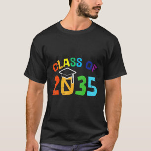 T-shirt Classe De 2035 Pré-K Graduate Kindergarten Graduat