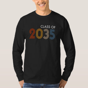 T-shirt Classe De 2035 Pré K Graduate Kindergarten Graduat