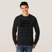 T-shirt Classe De 2037 Augmenter Avec Moi Vérifier Les Mar (Devant entier)