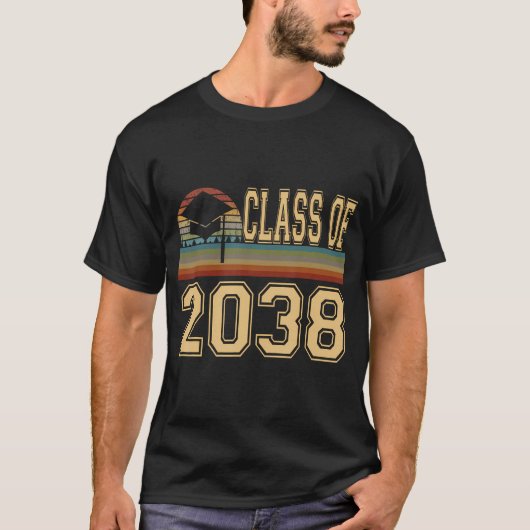 T-shirt Classe De 2038 Croire Avec Moi Chemise (Devant)