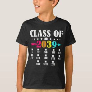 T-shirt Classe De 2039 Maternelle 12E Année