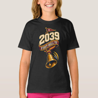 T-shirt Classe de 2039 Première Cloche de l'École Jalon