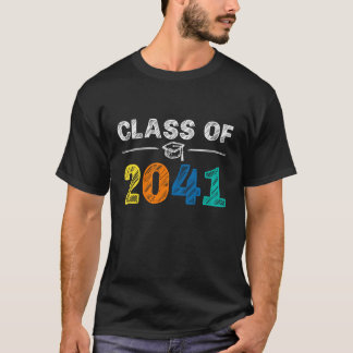T-shirt Classe de 2041 Grandis avec Moi Premier Jour d'Éco