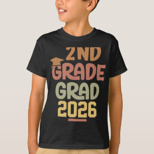 T-shirt Classe de 2e année diplômée de 2026 Graduation Gra