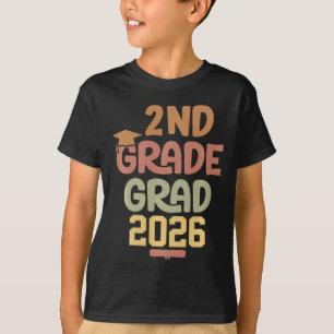 T-shirt Classe de 2e année diplômée de 2026 Graduation Gra