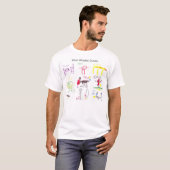 T-shirt Classe de baleines bleues de 2006 (Devant entier)