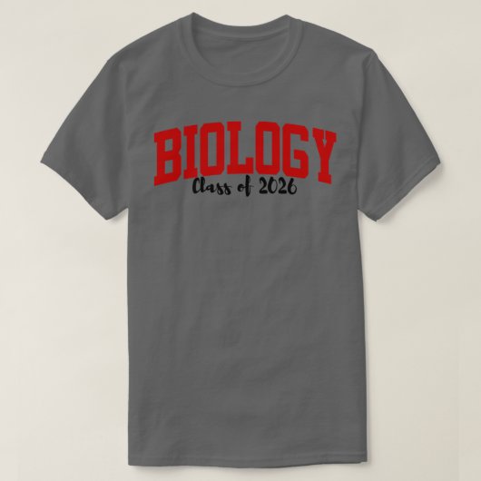 T-shirt Classe de biologie de 2026 Major (Design devant)