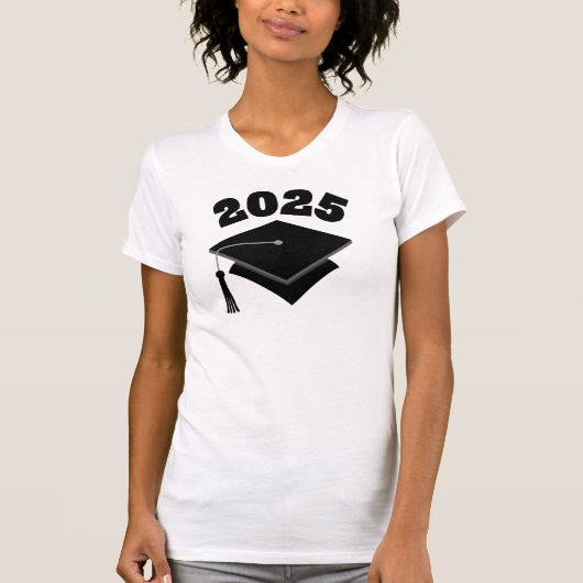 T-shirt Classe de cadeau d'obtention du diplôme de 2025 (Devant)