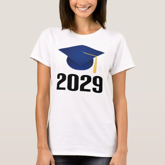 T-shirt Classe de cadeau licencié du casquette 2029 (Devant)
