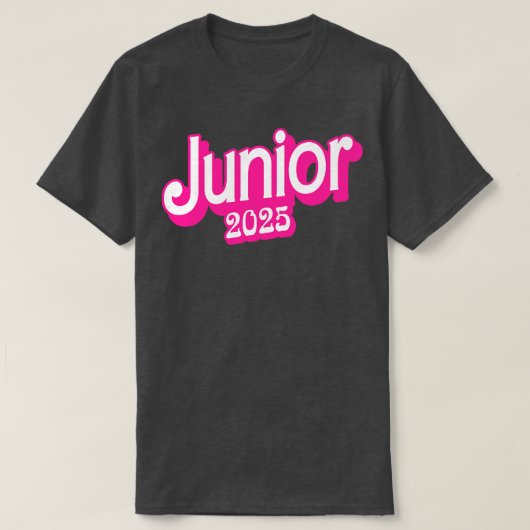 T-shirt Classe de cadeaux Junior 2025 Funny Junior 2025 (Design devant)