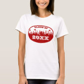 T-shirt Classe de diplôme RED de 2026 (Devant)