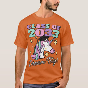 T-shirt Classe de filles de 2033 Grow With Me Magical Unic