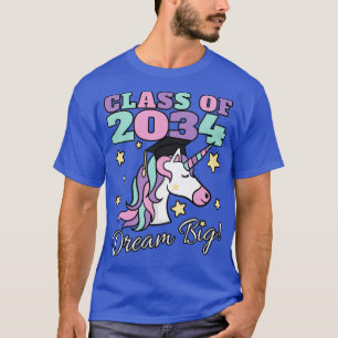 T-shirt Classe de filles de 2034 Grow With Me Magical Unic