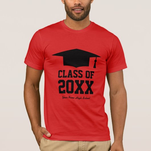 T-shirt Classe de fin de partie de diplôme 2025 pour les d (Devant)