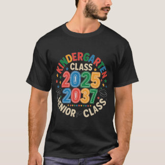T-shirt Classe de fin d'études de la maternelle de 2025 Se