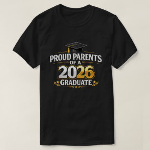 T-shirt Classe de finissants 2026 fiers parents