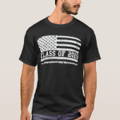 T-shirt Classe De Graduation De 2029 Senior Usa American F (Devant)
