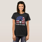 T-shirt Classe De Graduation De 2030 Rainbow American Flag (Devant entier)