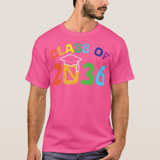 T-shirt Classe De Graduation De 2036 Grandir Avec Moi Drôl
