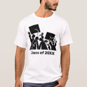 T-shirt Classe de groupe de diplômés de 20XX Unisex (Devant)