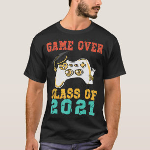 T-shirt Classe De Jeu De 2021 Graduation College School Es