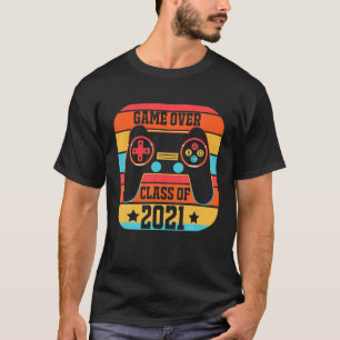 T-shirt Classe De Jeu De 2021 - Graduation De Joueur Vidéo