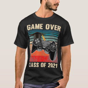 T-shirt Classe de Jeux de 2021 Jeux Vidéos Graduation Ga