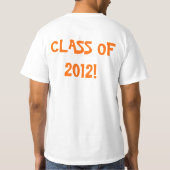 T-shirt Classe de la chemise 2012 (Dos)