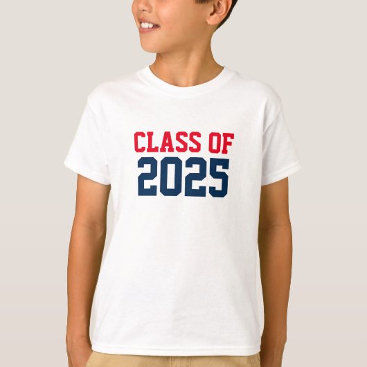 T-shirt CLASSE de la chemise 2025 (Devant)