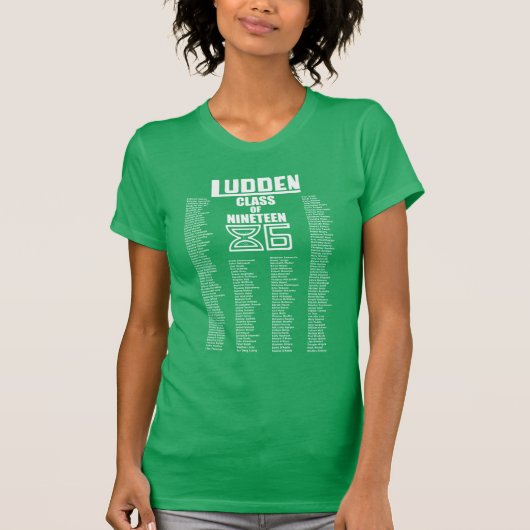 T-shirt Classe de Ludden de dix-neuf 86 : Pièce en t de la (Devant)