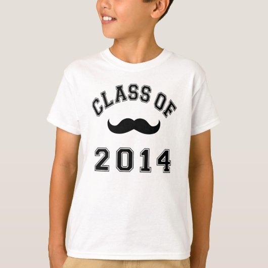 T-shirt Classe De Moustache 2014 (Devant)
