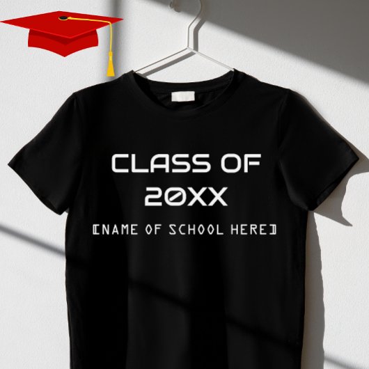 T-shirt Classe de noir de grade