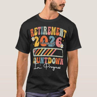 T-shirt Classe de retraite 2026 Enseignant retraité