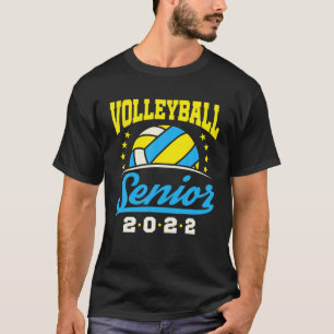 T-shirt Classe De Volleyball Senior Graduation Me 2022