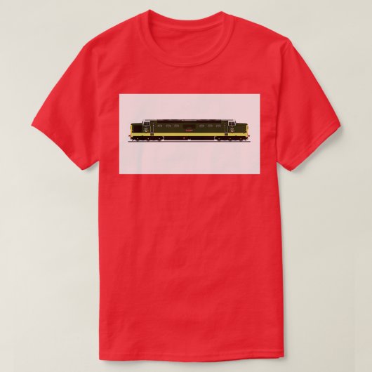 T-SHIRT CLASSE DELTIQUE 55 LOCOMOTIVE (Design devant)
