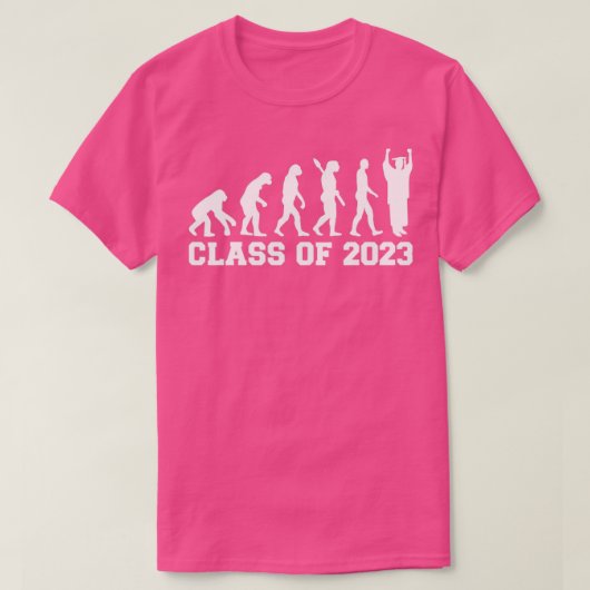 T-shirt Classe d'évolution des diplômes 2023 (Design devant)