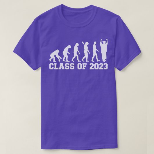 T-shirt Classe d'évolution des diplômes 2023 (Design devant)