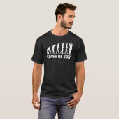 T-shirt Classe D'Évolution Des Diplômés De 2022 (Devant entier)