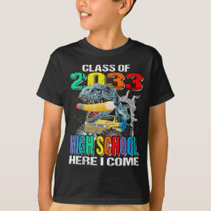 T-shirt Classe Du Lycée 2033 Ici Je Viens