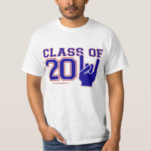 T-shirt Classe du rouge 2011, du blanc et du bleu