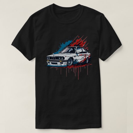 T-shirt Classe E30 BMW (Design devant)