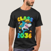 T-shirt Classe Enfants De 2036 Pousser Avec Moi Sac À Dos  (Devant)