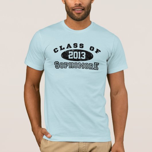 T-shirt Classe Freshman De (Devant)