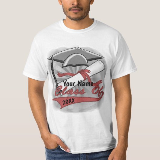 T-shirt Classe Graduation personnalisée (Devant)